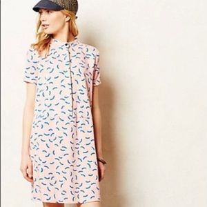 Anthropologie Dusen Dusen Scattered Curves Dress